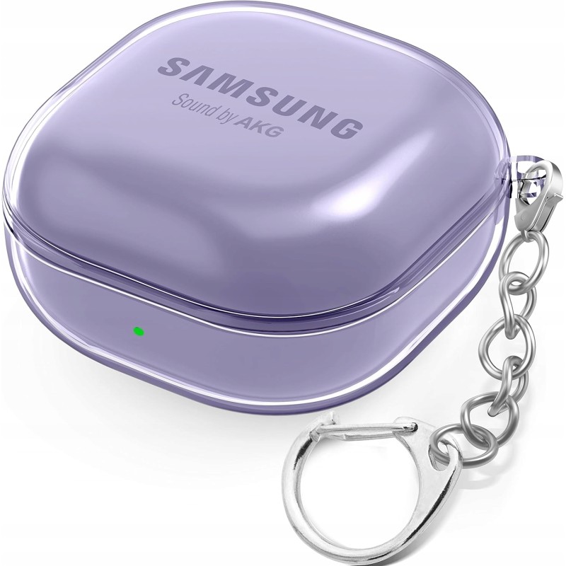 BEAUDOM Etui Galaxy Buds FE 2 Pro Pro 2 Live + Karabińczyk grubość 2 mm