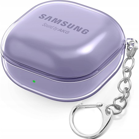 BEAUDOM Etui Galaxy Buds FE 2 Pro Pro 2 Live + Karabińczyk grubość 2 mm