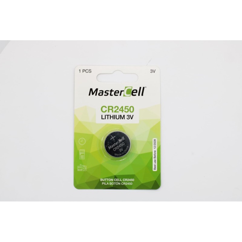 MasterCell Bateria litowa CR2450 3 V 1 szt długa żywotność ISO9001CE