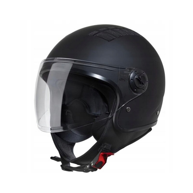 Vinz como BIS474S kask motocyklowy czarny rozmiar S 55-56