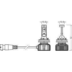 Żarówka, reflektor przeciwmgłowy ams-OSRAM 64212DWNBSM-2HB