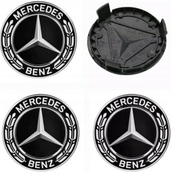 Dekielek Mercedes 75 mm Mercedes-Benz 75mm dekle mercedes