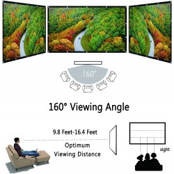 Ekran projektora 200 cm x 127 cm