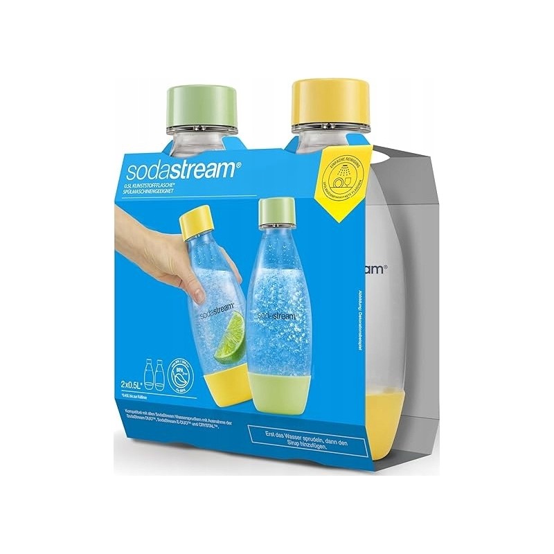 Outlet Butelki plastikowe SodaStream 2x 0.5 l