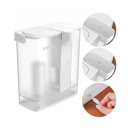 Philips AWP2980WH3/10 Filtr do wody 3L biały z 3 wkładami