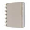 Planer szkolny 08.2025-07.2026 A5 Kokonote Misty Gray 100 g/m² FSC szary