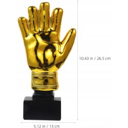 Statuetka Złota Rękawica Bramkarska Trophy Gold Puchar wys. 26.5 cm OPIS