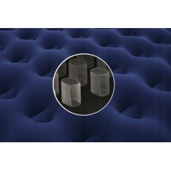 Outlet MATERAC DMUCHANY BESTWAY JEDNOOSOBOWY WELUROWY ŁÓŻKO DMUCHANE