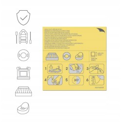 Outlet MATERAC DMUCHANY BESTWAY JEDNOOSOBOWY WELUROWY ŁÓŻKO DMUCHANE