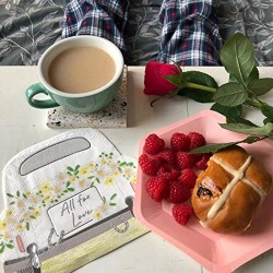 Talking Tables Talerzyki jednorazowe Papierowe 18cm sześciokątne 11 szt