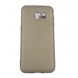 Outlet Ce-link Etui 360° Samsung Galaxy S7 Edge Złote Full Cover Przód Tył