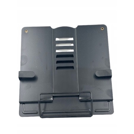 Outlet KETIEE Metalowy Stojak na Książkę Czarny stabilny 21× 16,5 ×19 cm
