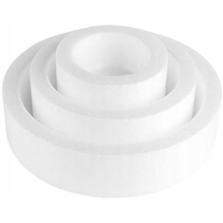 Outlet Baza styropianowa do tortu Ideen mit Herz 007030 3-piętrowa biała