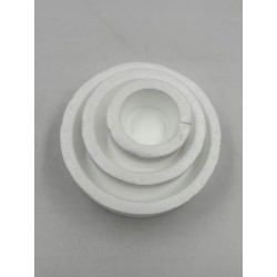 Outlet Baza styropianowa do tortu Ideen mit Herz 007030 3-piętrowa biała