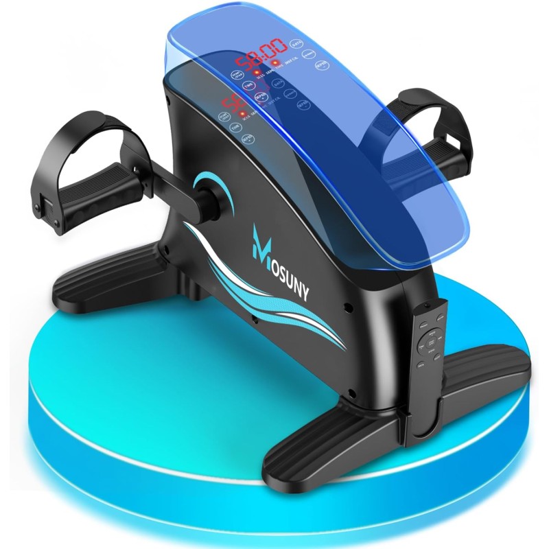 Outlet MOSUNY Trenażer rowerowy elektryczny z pedałami 15 prędkości 2025