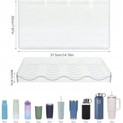 POJEMNIK ORGANIZER DO PRZECHOWYWANIA NA BUTELKI TERMOSY 12 SZT DO LODÓWKI