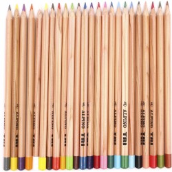 Outlet Kredki ołówkowe Alpino cedrowe trójkątne 24k