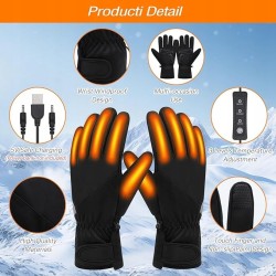 PODGRZEWANE RĘKAWICE RĘKAWICZKI ZIMOWE CIEPŁE ELEKTRYCZNE OGRZEWANE XL