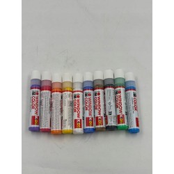 Outlet Marabu Window Color Farby do Szkła 10 szt x25 ml Zestaw Kolorów