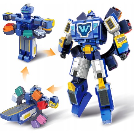Outlet Super Wings 3w1 Robot Transformujący World Space 3 lata + wys. 27 cm