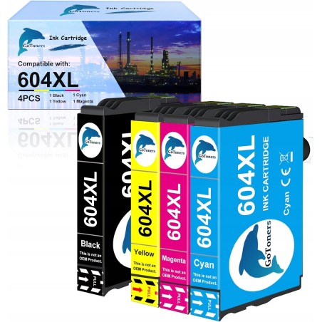 K615 GoToners kompatybilny wkład do Epson 604 XL