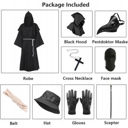 STRÓJ KOSTIUM ksiądz Plague Doctor Doktor Plaga Doktor Dżuma steampunk r. S