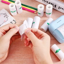 Mini papier termiczny do Aparat Blow biały 1szt. wysoka jakość 5,7x2.5cm