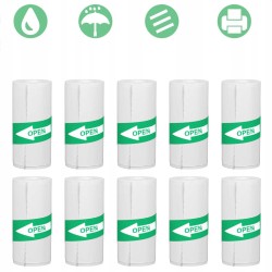 Mini papier termiczny do Aparat Blow biały 1szt. wysoka jakość 5,7x2.5cm