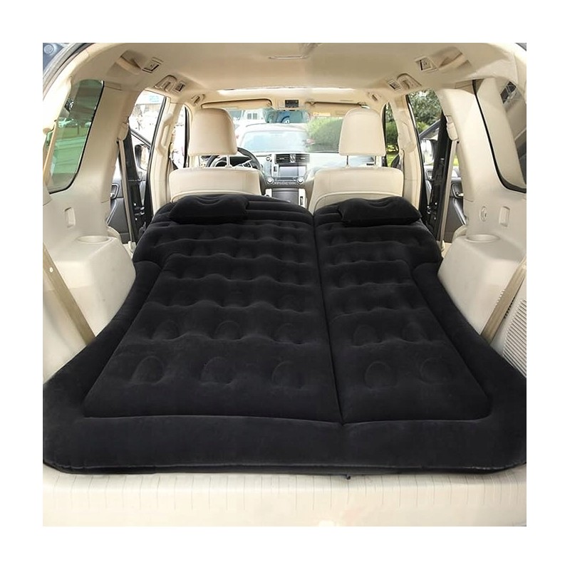 Outlet Materac DWUOSOBOWY Samochodowy Dmuchany Z Pompką 170x130cm Kemping