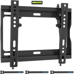 Ultra Cienki Uchwyt Ścienny BONTEC do TV 17-45" 30 kg VESA 50x50-200x200 mm