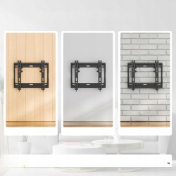 Ultra Cienki Uchwyt Ścienny BONTEC do TV 17-45" 30 kg VESA 50x50-200x200 mm
