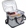 Torba termiczna Kollea Piknikowa 30 l idealna w podróży na grillu szara