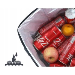 Torba termiczna Kollea Piknikowa 30 l idealna w podróży na grillu szara