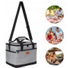 Torba termiczna Kollea Piknikowa 30 l idealna w podróży na grillu szara