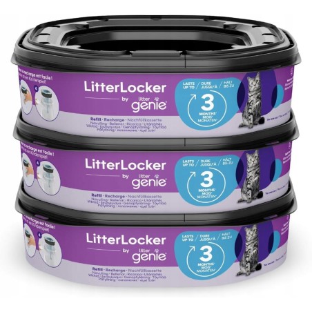 Outlet Wkłady do kosza na śmieci Litter 3 sztuki do utrzymania czystości