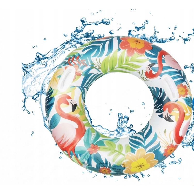 Outlet Tutukyle dmuchane koło do pływania dla dorosłych wytrzymałe śr.75 cm