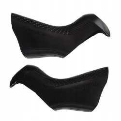 Outlet Shimano Y0E298010 osłony klamek hamulca guma czarne 2 szt praktyczne