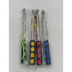 Nizirioo teleskopowy uchwyt flagi ręczny stal nierdzewna komplet 4 szt