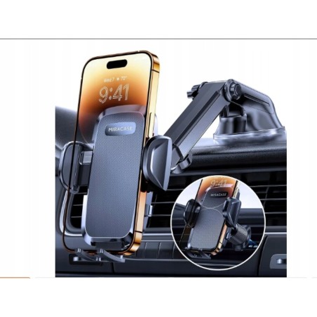 MIRACASE cb3d Uchwyt Samochodowy Do Telefonu Na Kratkę/ na szybę 360 4-7''