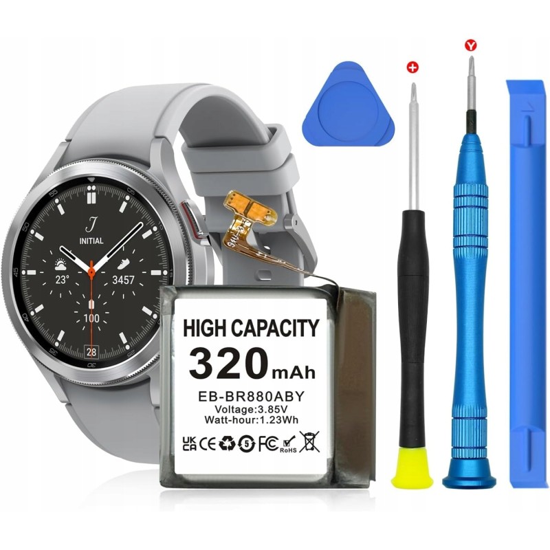 Bateria EB BR880ABY 320 mAh do Samsung Galaxy Watch 4 40 mm 3.85 V 1.23 Wh