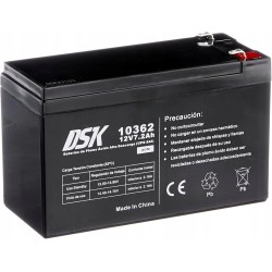 Outlet DSK 10362 akumulator ołowiowy AGM 12V 7.2Ah do UPS alarm zasilanie