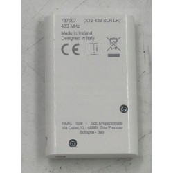 Pilot Do Faac Xt2 433 Mhz Slh Lr Biały Hq Do Bramy Garażu Szlabanu 2 Kanały