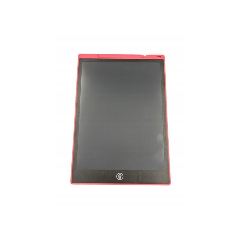 Outlet Tablica LCD do Rysowania 12 cali Doodle Board Znikopis Różowa lekka