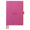Outlet Rhodiarama Goalbook notes A5 kropki 240 stron papier 90 g fuchsia