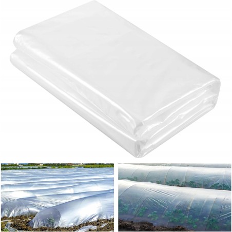 Outlet ARKUSZE PLASTIKOWE WYTRZYMAŁE PRZEZROCZYSTE POLIETYLENOWE 2M X 10M