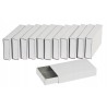 Pudełko na zapałki duże klasyczne 11x6 x2 cm białe tekturowe komplet 12 szt