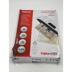 Outlet Folia do laminacji błyszcząca A3 297 x 420 mm Fellowes uniwersalne