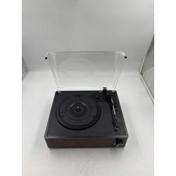 Outlet Winylowy Gramofon Trynnay Z Głośnikiem Stereo 3-Biegowy Napęd Pasowy