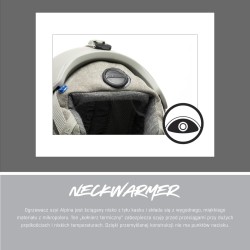 Kask narciarski dziecięcy Alpina Zupo Visor Q-Lite smoke/ blue matt 51-55 c