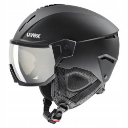 Kask narciarski Uvex Instinct Visor Black Mat S 53-56cm